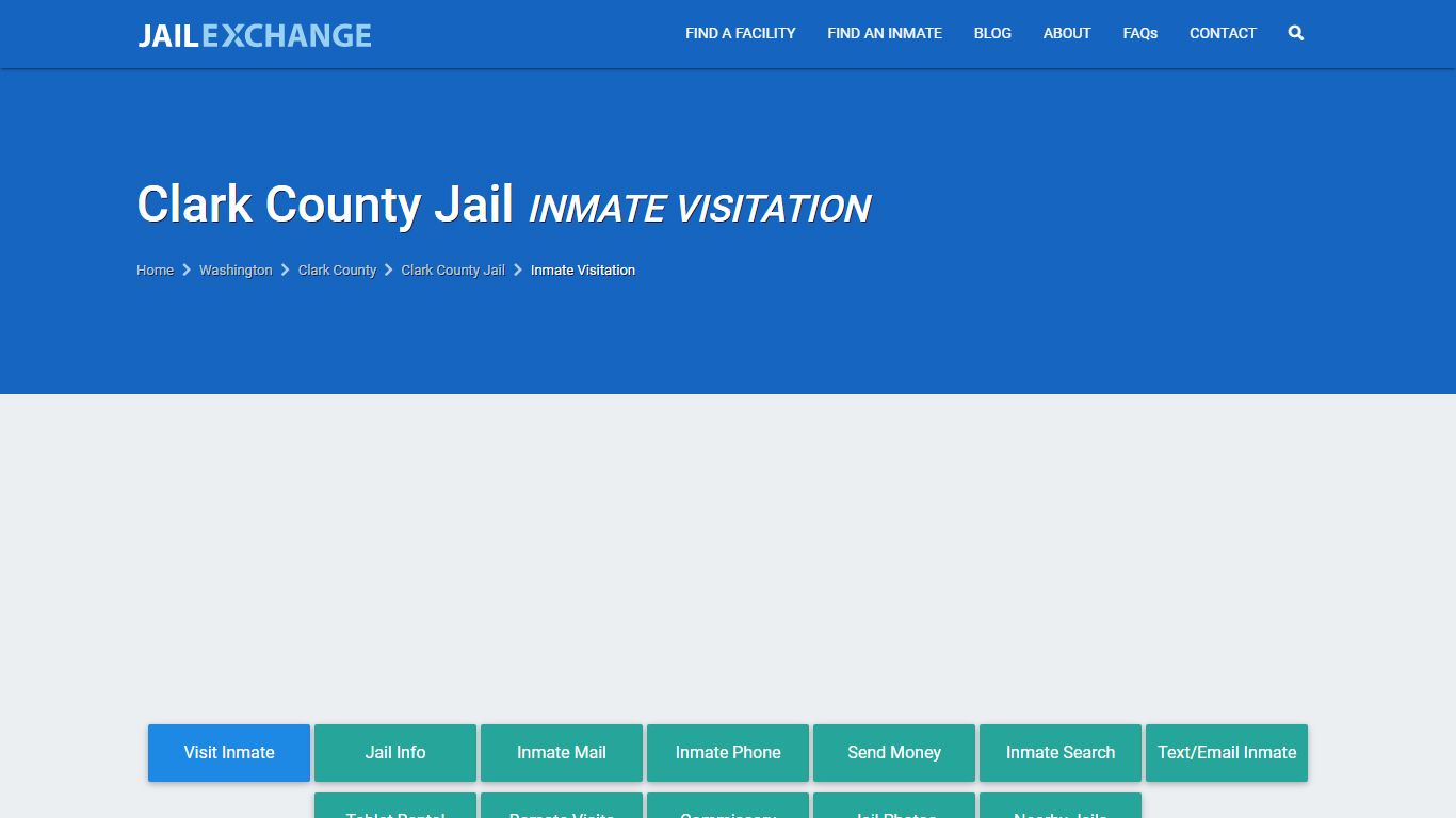 Clark County Jail Inmate Visitation, Hours & Schedule | Vancouver ...